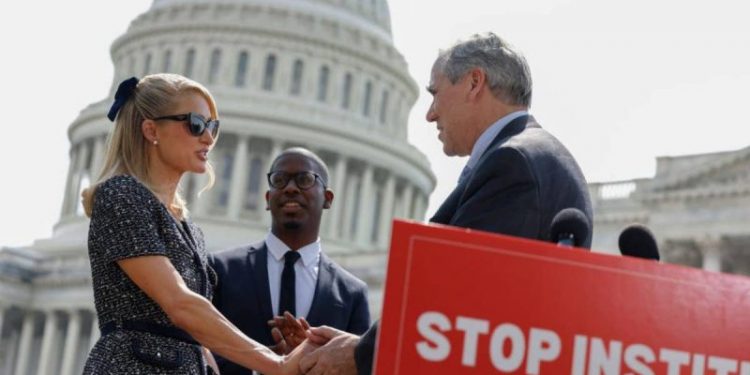 Paris Hilton praises GOP lawmakers for sponsoring bipartisan Stop Institutional Child Abuse Act