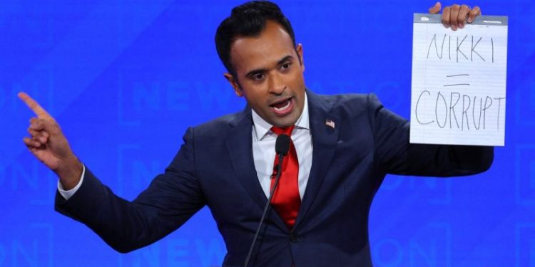 Vivek Ramaswamy’s quadruples down on fiery attacks at fourth GOP debate, calls Haley ‘fascist’