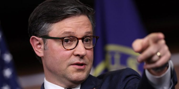 House GOP erupts in division over call to push Johnson out of speakership: ‘Working for Joe Biden’