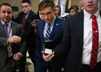 Johnson to face Republican critics of short-term funding bill as Friday shutdown deadline looms