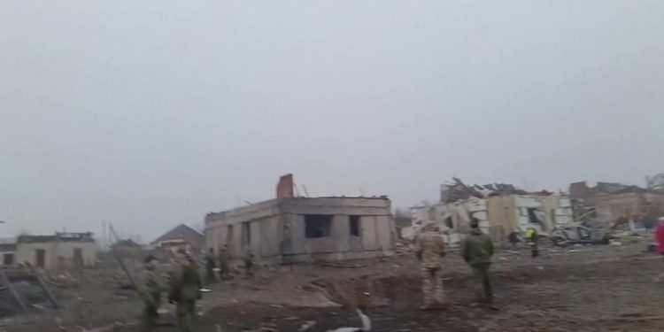 Russia accidentally drops bombs on own village as missiles continue to bombard Ukraine