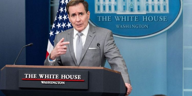 Biden official gets heated in clash with reporter who asks if US has escalated Gaza war with Red Sea presence