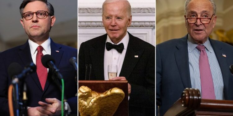 Biden calls Johnson, Schumer for White House meeting as congressional chaos stirs government shutdown fears