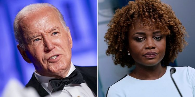 White House denies secret plot to oust Karine Jean-Pierre as Biden faces more bad news