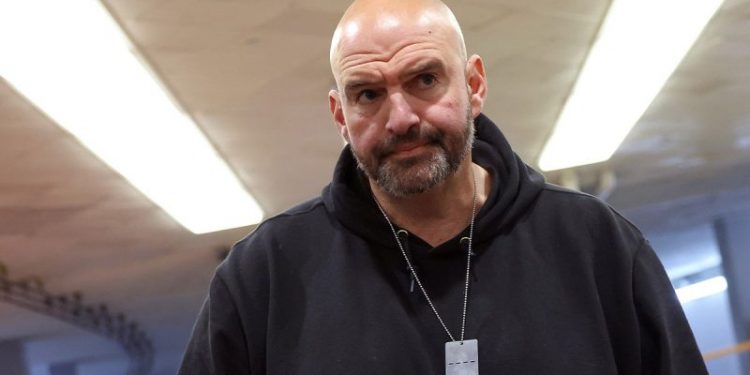 Fetterman scolds Dem colleagues for failing to condemn Iran’s attack on Israel