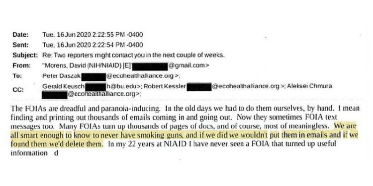 Ex-Fauci top adviser offers apologies and excuses after COVID email revelations