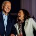 Kamala Harris praises Biden’s ‘unmatched’ legacy in first remarks since announcing 2024 bid