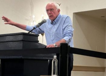 Bernie Sanders disagrees, but Trump keeps insisting Harris is more liberal than the Vermont senator