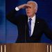 Look past the tributes, Joe Biden has been shuffled aside now in every sense of the word