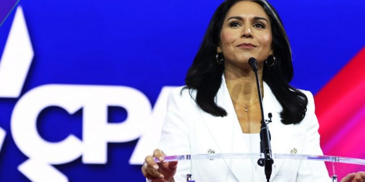 Former Democrat Tulsi Gabbard endorses Trump in the 2024 presidential race