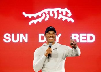 Trademark dispute emerges over Tiger Woods’ new logo