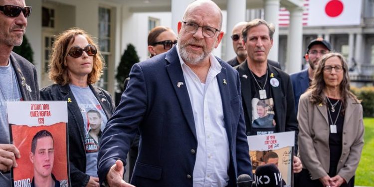 Father of Israeli-American hostage pleads for deal ‘with Satan’ before Biden, Harris enter Situation Room