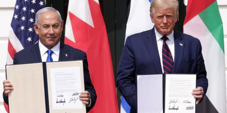 Trump made a bold move to bring Mideast peace. Harris will only bring chaos