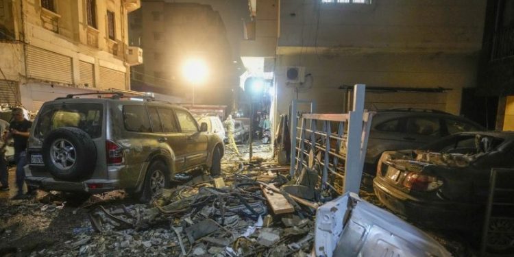 Dozens wounded, at least 22 killed in airstrikes in Beirut as tensions escalate in Israel conflict with Iran