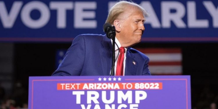 Harris-Trump presidential showdown: Dead even 10 days before Election Day