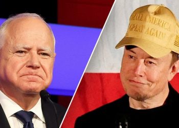 Tim Walz slams Elon Musk as a ‘dips—‘ during rally with Obama in Wisconsin