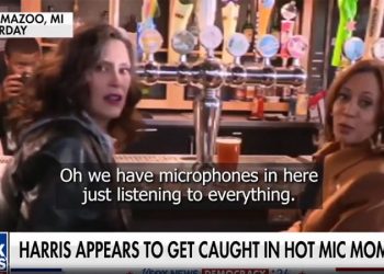 Harris caught on hot mic admitting her campaign is struggling with male voters