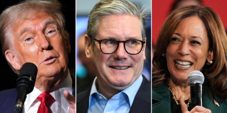 UK Labour Party staffers campaigning for Harris are volunteers, PM says, rejecting Trump interference claim