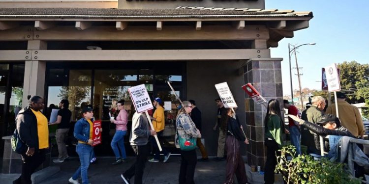 Starbucks barista strike expands as workers demand pay raises