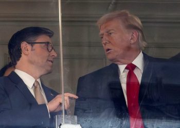 Trump gives Johnson ‘complete and total endorsement’ ahead of speakership fight