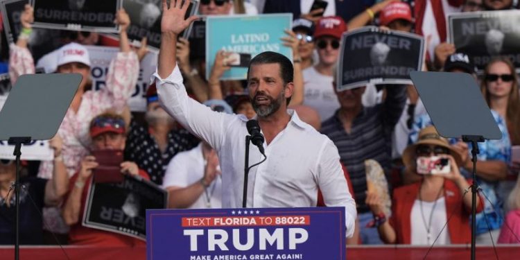 Donald Trump Jr takes personal trip to Greenland after president-elect floats purchasing country