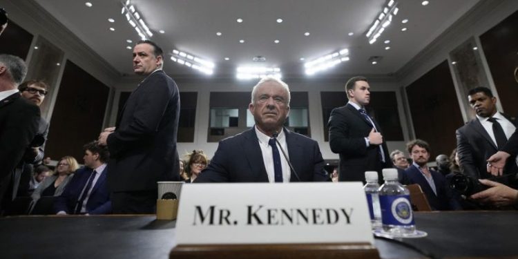 Top Republican on Senate health committee says he’s ‘struggling’ to confirm RFK Jr