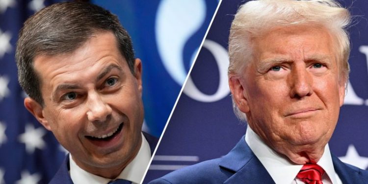 Pete Buttigieg blasts Trump after president excoriates him during press briefing