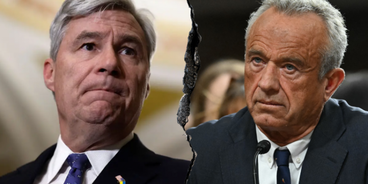 ‘What a jacka–‘: Conservatives hammer Dem senator’s ‘droning monologue’ during RFK Jr hearing