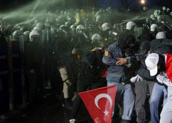 Turkey’s Erdogan continues crackdown on protesters following arrest of main rival on corruption charges