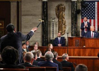 Speaker Johnson slams Dem Rep. Green’s ‘egregious behavior’ during Trump’s address