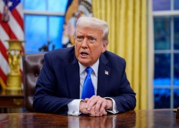 Trump downplays Canada’s liberal lean from Oval Office, calls border an ‘artificial line’