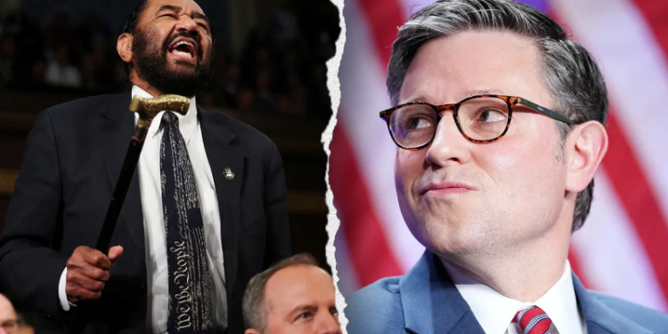 Dems throw House into chaos after 10 moderates join GOP to punish Al Green
