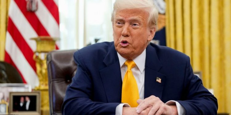 Trump reveals who was behind Signal text chain leak