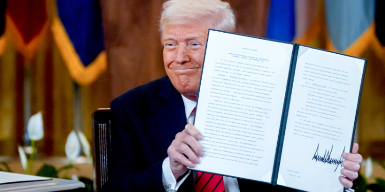 Trump’s newest executive order moves to end collective bargaining at agencies safeguarding national security