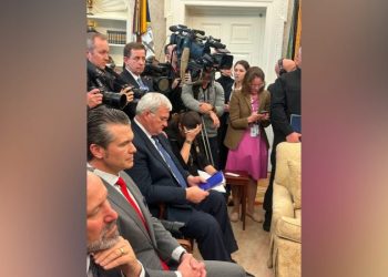 Ukraine ambassador’s reaction to fiery Trump-Zelenskyy Oval Office clash goes viral