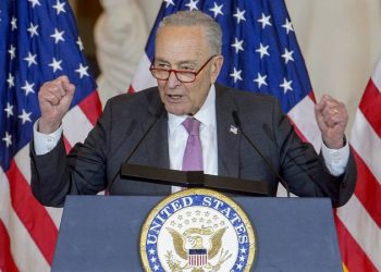 Senate Republican campaign committee ‘grills’ Chuck Schumer on National Hamburger Day
