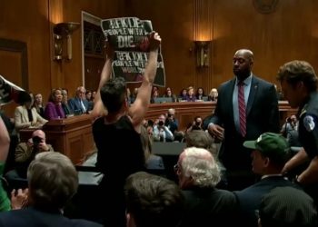WATCH: RFK Jr Senate hearing disrupted by screaming protesters: ‘RFK kills people with hate’