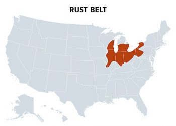 Shifts, Not Shocks: Rethinking Rust Belt Decline