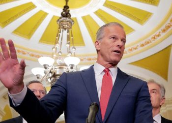 ‘Baby steps’: Leader Thune details his work to corral Republicans behind Trump’s legislative vision