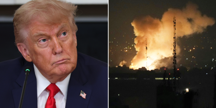 Trump says Israel and Iran ‘have to fight it out’ but believes deal is possible