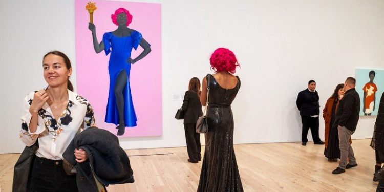 Michelle Obama portraitist’s exhibit with trans Statue of Liberty pulled after pressure from Vance