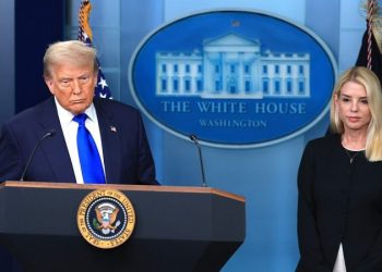 Trump defends embattled AG Pam Bondi, says ‘nobody cares about’ Jeffrey Epstein