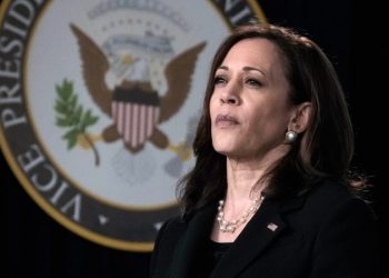 Harris is speaking. This time, she isn’t bending to Biden’s bullies
