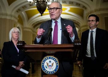 Schumer again blocks GOP bid to reopen government as air traffic controllers go unpaid
