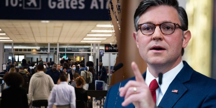 Johnson orders lawmakers back to DC ‘right now’ as shutdown sparks travel chaos