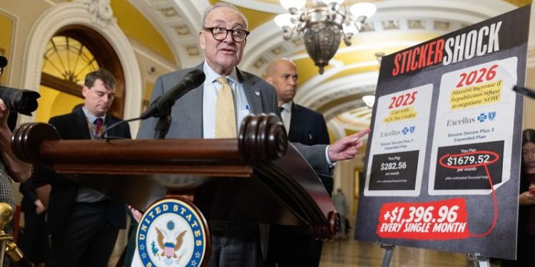 Schumer unveils Democrats’ Obamacare fix plan, likely dead in the water