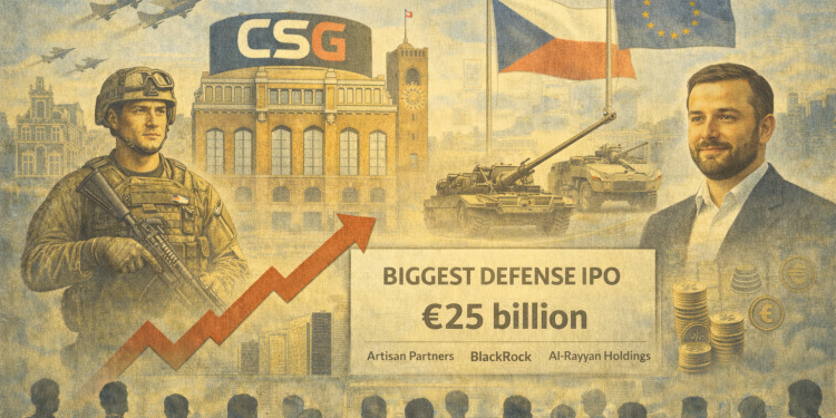 CSG’s Amsterdam IPO puts Czech defence empire in Europe’s market spotlight