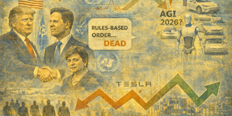 WEF wrap: Trump, Carney, Musk, Huang, and the end of old playbook