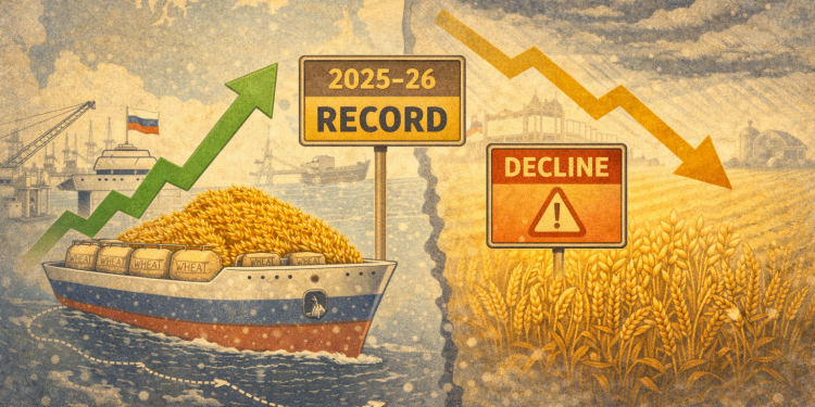 Russian wheat exports set for record year; SovEcon lifts 2025-26 outlook