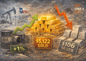 Commodity wrap: storm, supply woes lift oil; gold eases but remains near highs